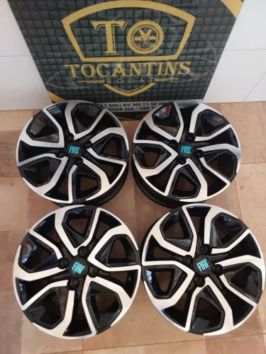 Rodas liga leve aro 14 FIAT NOVAS 