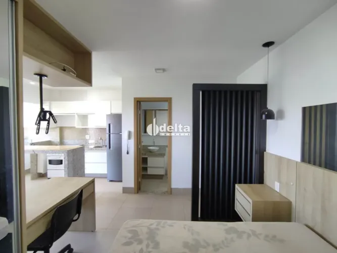 Apartamento mobiliado com 1 suíte disponível para locação no bairro Morada da Colina em Ub