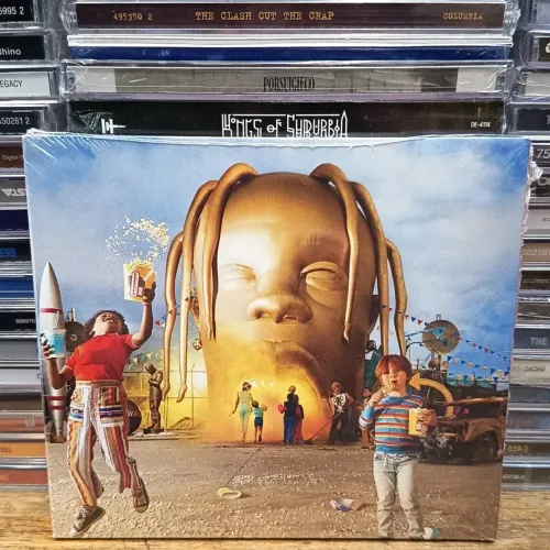 cd lacrado astroworld travis scott álbum rap hip hop 2018 trap original flame cactus jack