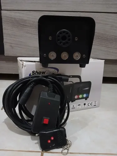Máquina de fumaça 3 leds 
