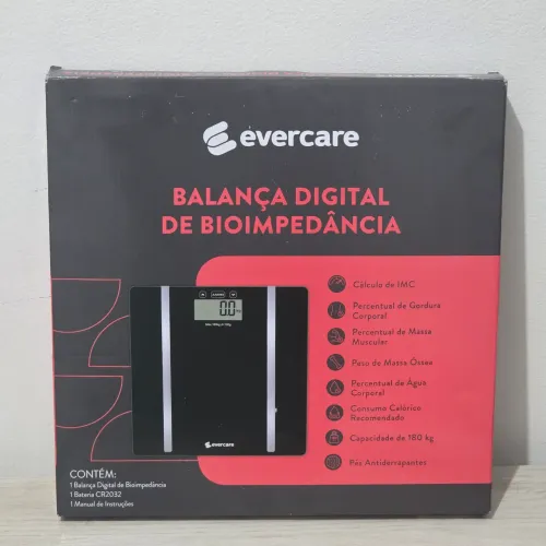 Balança Digital de Bioimpedância Evercare