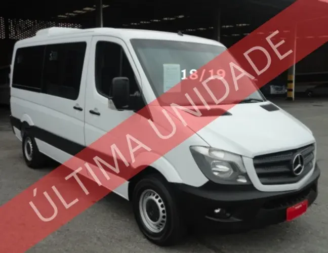 Van Sprinter 415 Ano 18/19 Único Dono Rimatur 16 Lugares Revisada, Garantia e Procedência.