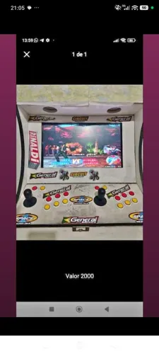 Fliperama Bartop 2mil jogos 