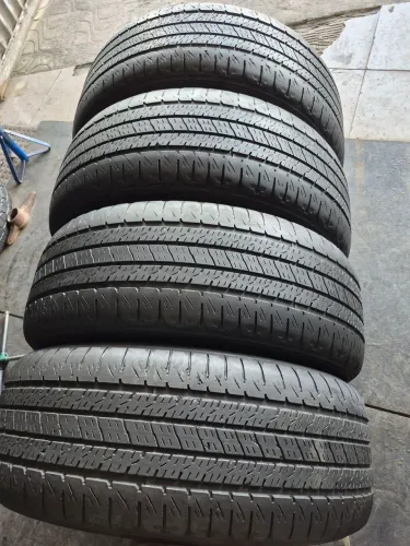 4 pneus 255/55/20 Goodyear todo em ordem para camionete (900 em 3× no ct