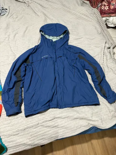 Jaqueta Columbia Azul tamanho XL