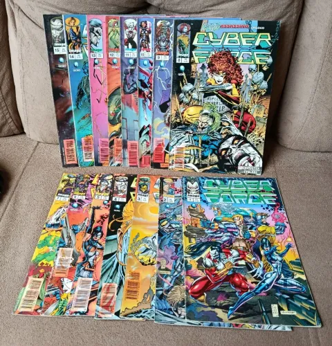 HQ Cyber Force Completo 15 Volumes