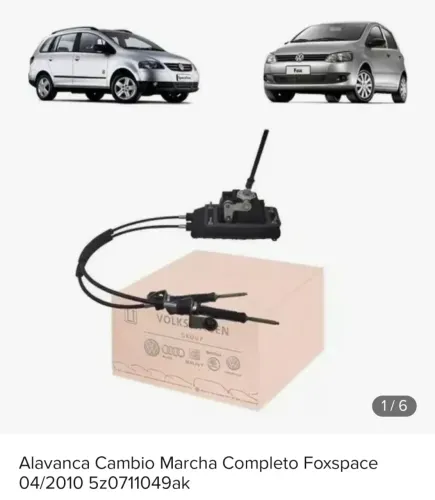 Alavanca de câmbio Volkswagen
