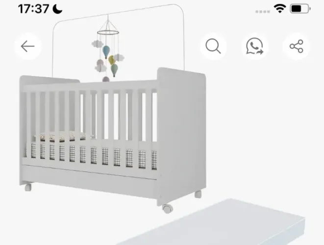Berço de bebê ? pouco usado, em perfeito estado