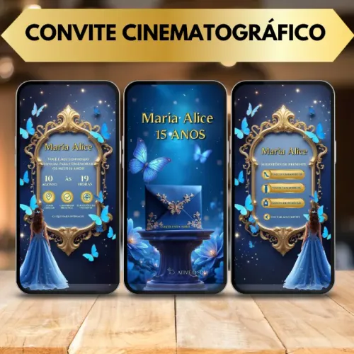 Convites Cinematográficos interativo