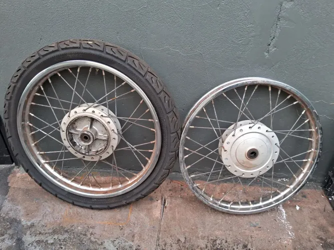 Rodas titan 150 (par)
