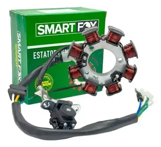 Estator Completo Titan 125 2002 A 2004 Fan 125 Smart Fox