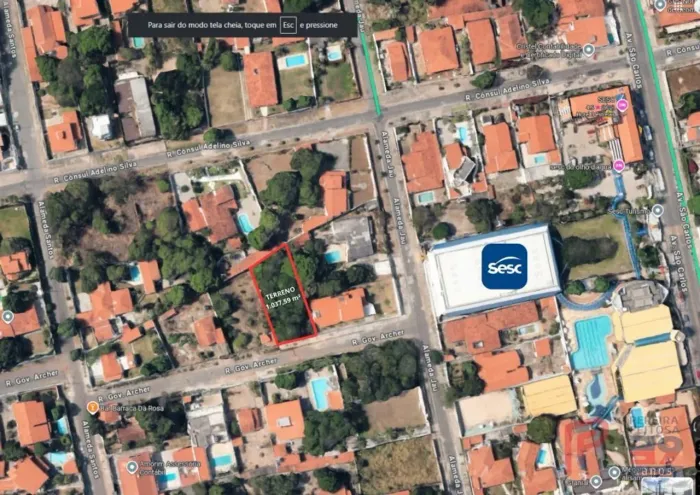 Terreno à venda, 1.037m² por R$ 1.000.000,00 - Olho D'Água - São Luís/MA