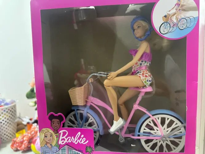 Barbie bicicleta original 