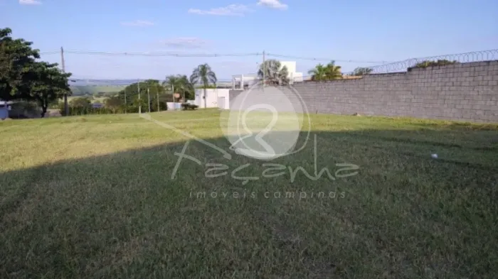Terreno para venda no Condomínio Alphaville Dom Pedro em Campinas