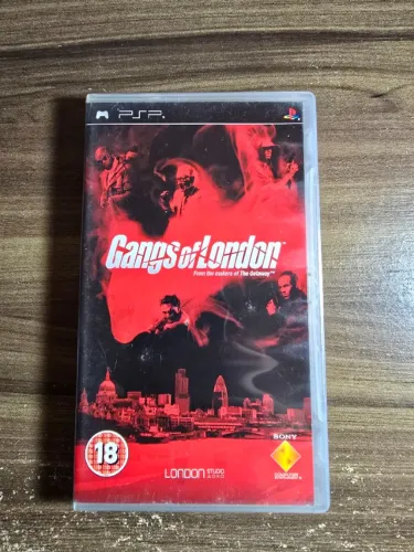 Gangs Of London PSP Mídia Física Original Completo Com Manual
