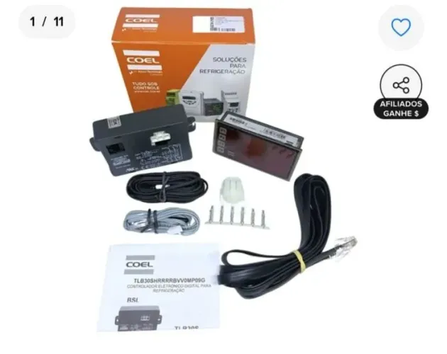 Kit controlador de cervejeira universal Tlb30s C/cabos logos