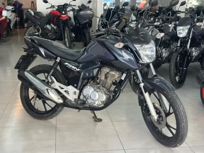 Honda CG FAN 160 2024 Cinza - Mepal Motos