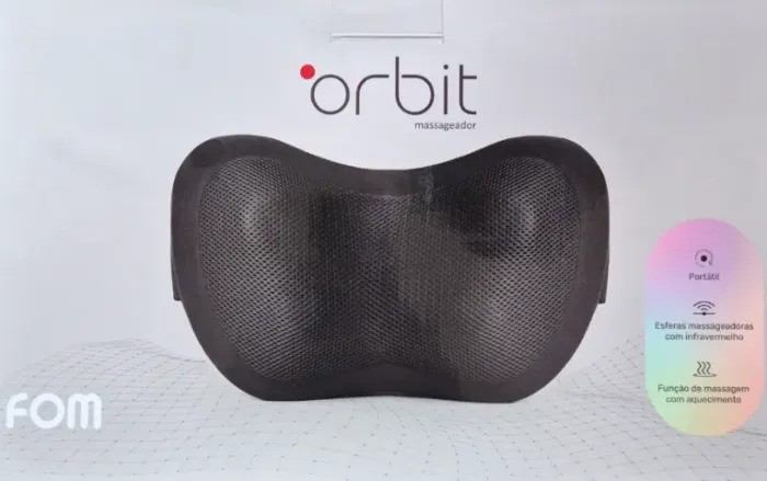 Massageador Eletrônico Orbit Preto Fom