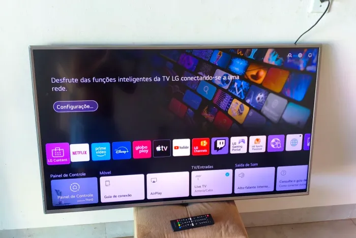 Tv 50 LG Smart 4k - Passo Cartão e Pego TV menor no Negócio 