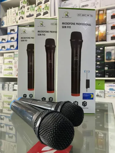 Microfone karaoke sem fio