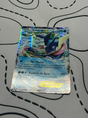Carta Pokémon Greninja EX