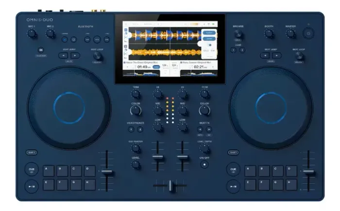 Controlador Alphatheta (Pioneer DJ) Omnis Duo (bateria / bluetooth / cor azul)