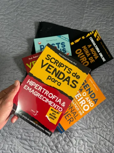 Coleção de livros que todo Personal Trainer deve ter