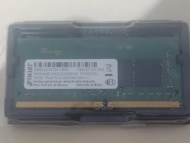 Memoria Smart Ddr4 16gb Notebook Pc4-3200aa 1rx8 (Usado)