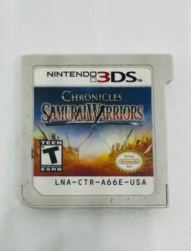 Samurai Warriors: Chronicle JOGO NINTENDO 3DS ORIGINAL SEM CAPA - LER DESCRIÇÃO
