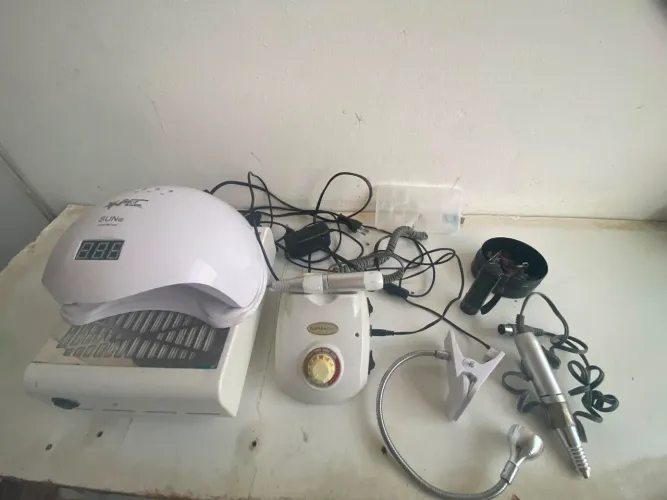 Kit unha de gel tudo por 300$