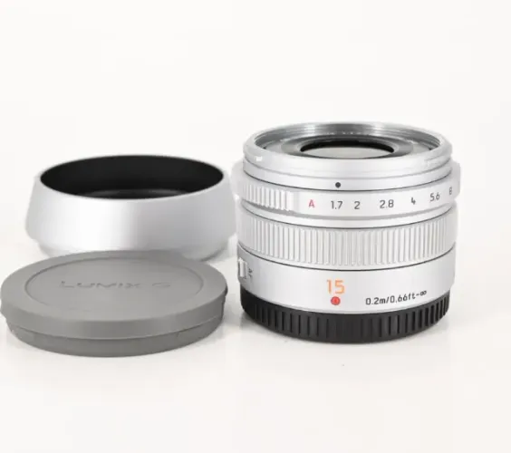 Lente Panasonic Leica Dg Summilux 15mm 1.7 Lumix Gh5 Gx85 G9