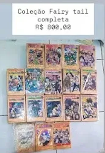 MANGÁS FAIRY TAIL COMPLETO