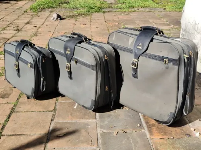 RARIDADE - CONJUNTO 3 MALAS SAMSONITE - COMPLETOS