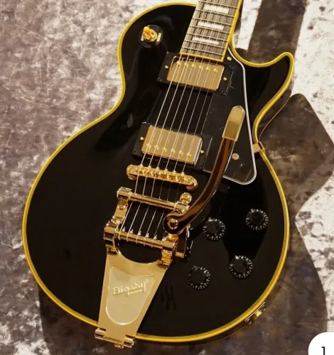 Guitarra Les Paul Epiphone Signature Joe Bonamassa Custom 1959 com ponte Bigsby
