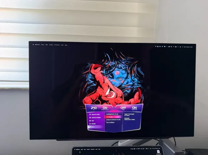 Monitor LG UltraGear Gamer Oled 27? 240hz 2K