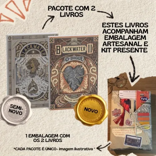 Livro Presente | Blackwater 1 e 2 (livros novos)