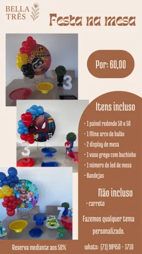 Festa na mesa