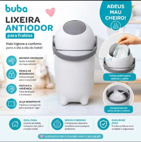 Lixeira antiodor