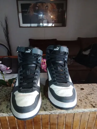 Vendo Puma RBD bota usada 5 vezes novo Barato 