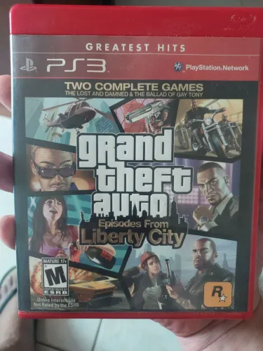 Grand Theft Auto: Episodes from Liberty City para PlayStation 3 (Mídia Física Original).