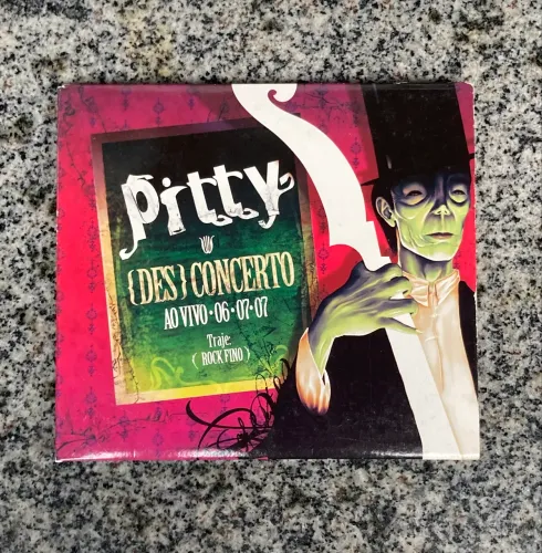CD Pitty - {Des}Concerto Ao Vivo (Original / Digipak)
