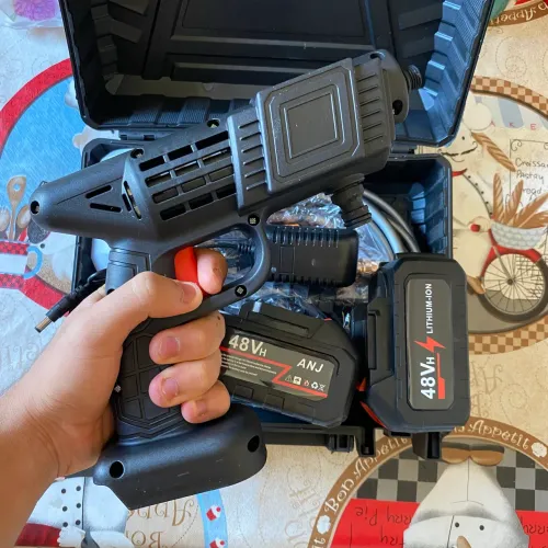 Lavadora portatil com 2 baterias 48V