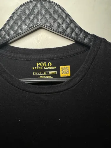 CAMISETA PRETA RALPH LAUREN P
