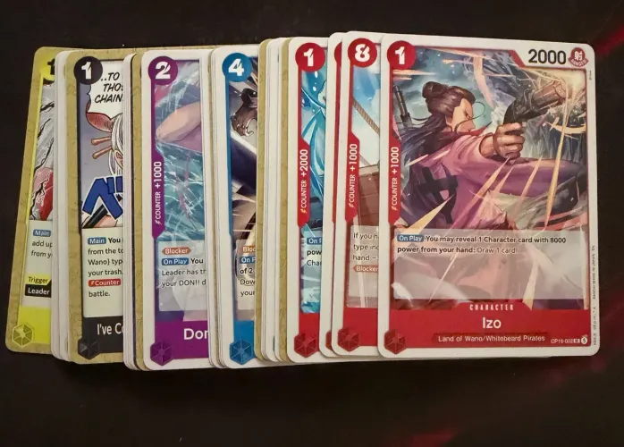 Cartas one piece OP16 raridade UC - incomum ser completo