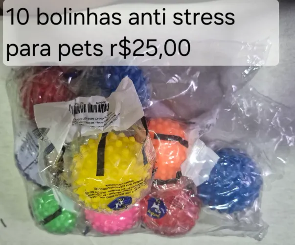 BOLINHAS ANTI STRESS PARA CÃES 