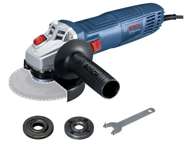 Esmerilhadeira Angular Bosch GWS 700 - 710W | 115 mm | Profissional - Troco por Dremel