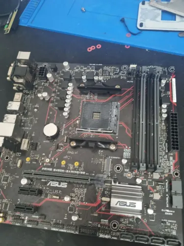 Placa mãe asus prime b450m-gaming/br
