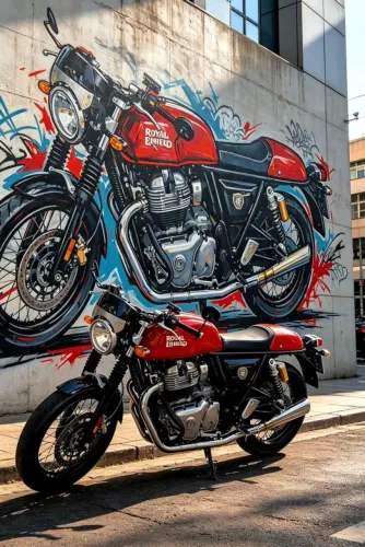 ROYAL ENFIELD CONTINENTAL GT 650 ? ROCKER RED ? 2023