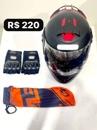 Capacete Fechado Pro Tork Evolution G8 EVO Fosco Tam. 58 Preto Vis. Fumê
