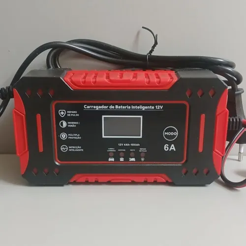 Carregador Bateria Inteligente 12v 6A